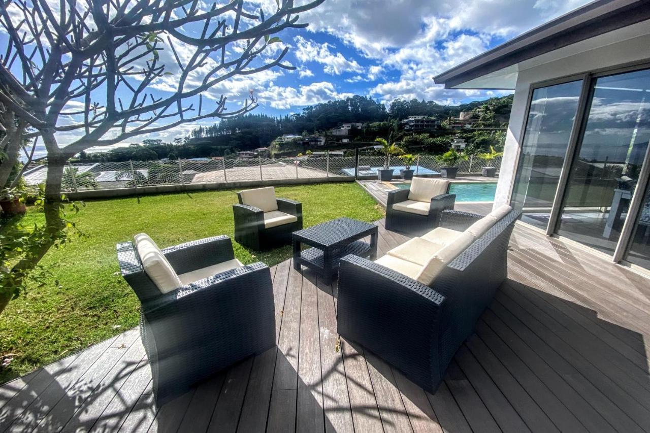 Villa Tiki Wonderfull Sea View Punaauia  Εξωτερικό φωτογραφία