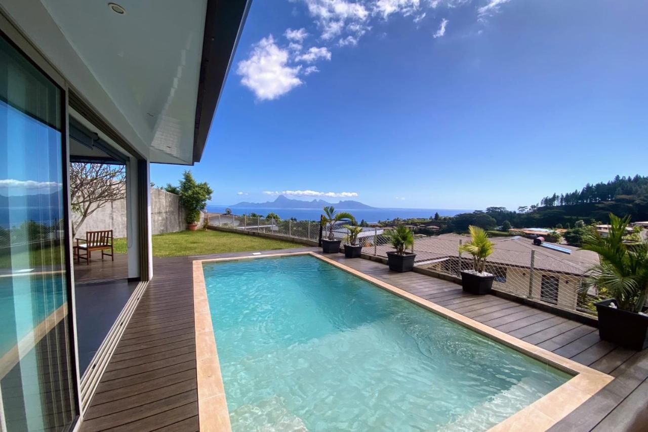 Villa Tiki Wonderfull Sea View Punaauia  Εξωτερικό φωτογραφία