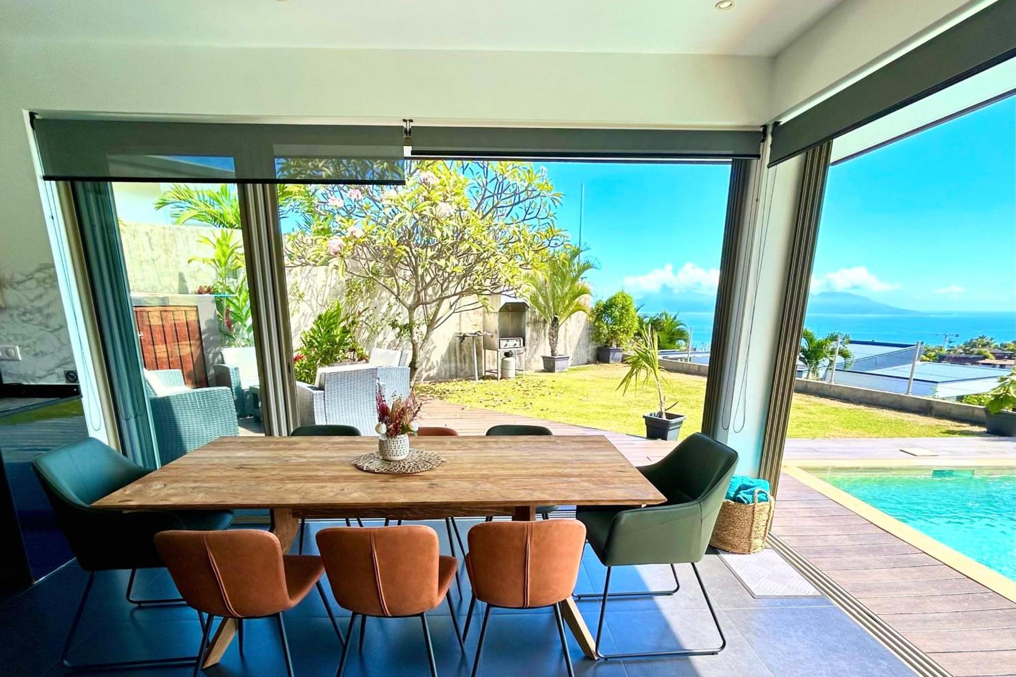 Villa Tiki Wonderfull Sea View Punaauia  Εξωτερικό φωτογραφία